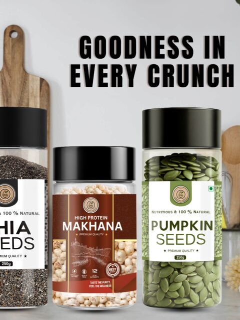 Chia Seeds+Makhana+Pumpkin Seeds