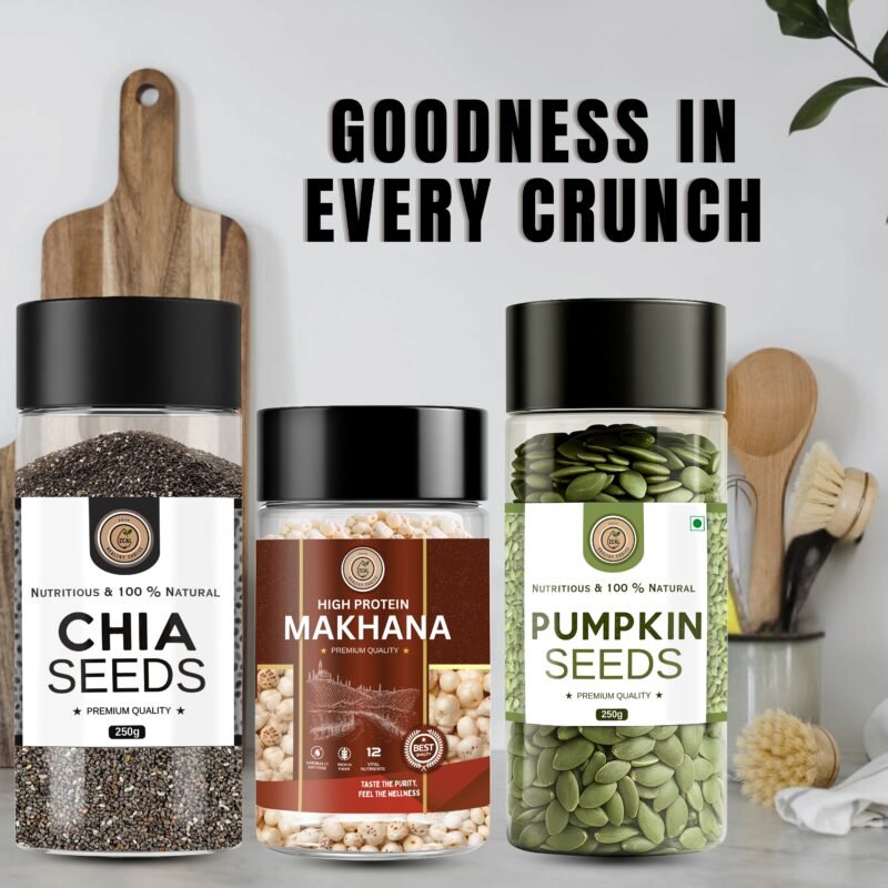 Chia Seeds+Makhana+Pumpkin Seeds
